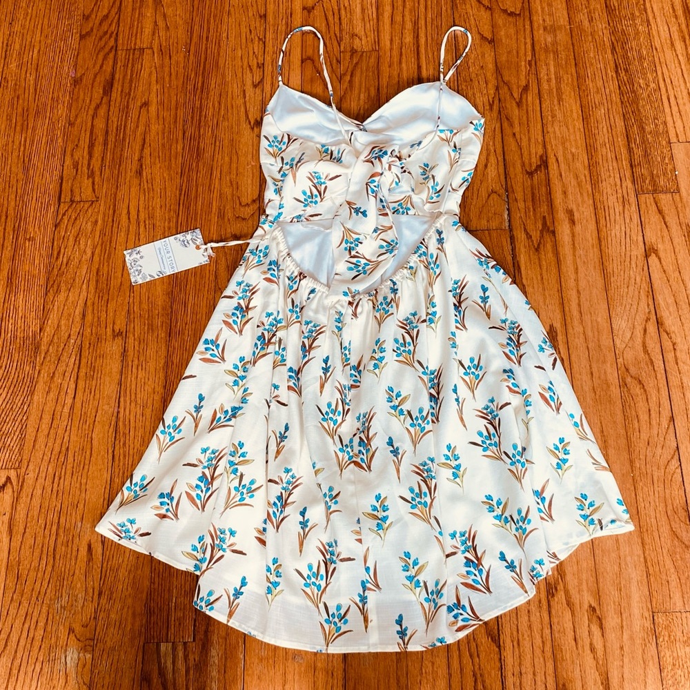 Twist Front Back Tie Summer Dress**Small $198 - Picture 6 of 6